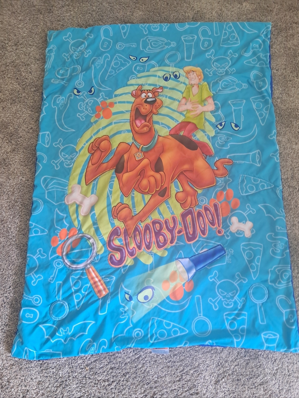 Vintage Scooby Doo & Shaggy Twin Quilted & Reversible Kids